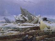 Arctic Shipwreck Caspar David Friedrich